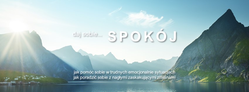 Zapraszamy na webinar „Daj sobie… SPOKÓJ”